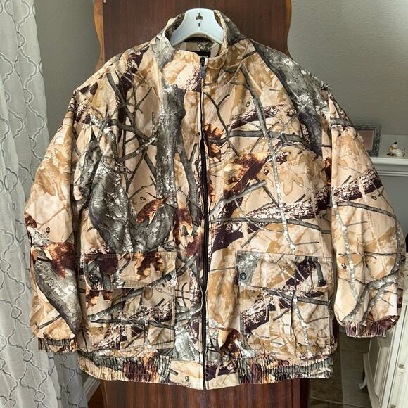 Outfitters Ridge Fusion 3D Oak Camouflage Hunting Coat Jacket Size 2XL - Picture 1 of 10